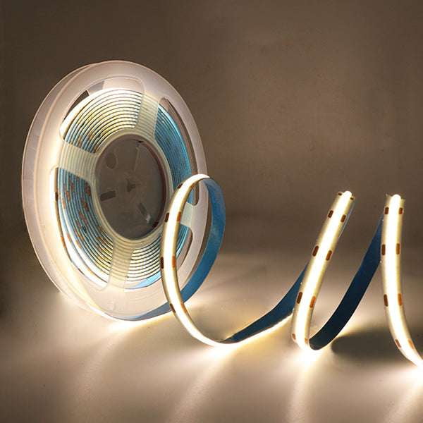 Efficient LED Strip Installation, Indoor COB Light Strip, Low Voltage LED Lighting - available at Sparq Mart