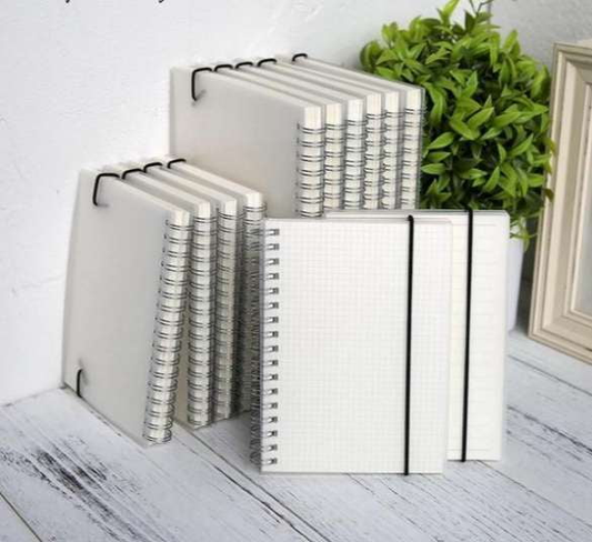 A5 Lined Journal, Durable Notepad Diary, Spiral Coil Notebook - available at Sparq Mart