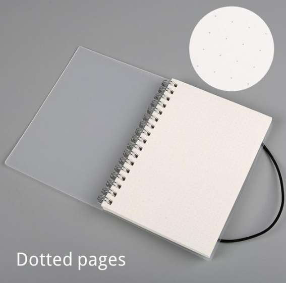 A5 Lined Journal, Durable Notepad Diary, Spiral Coil Notebook - available at Sparq Mart