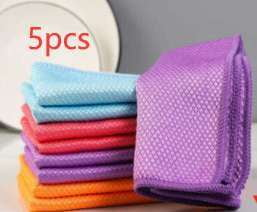 absorbent kitchen sponges, durable cleaning cloths, microfiber scouring pads - available at Sparq Mart