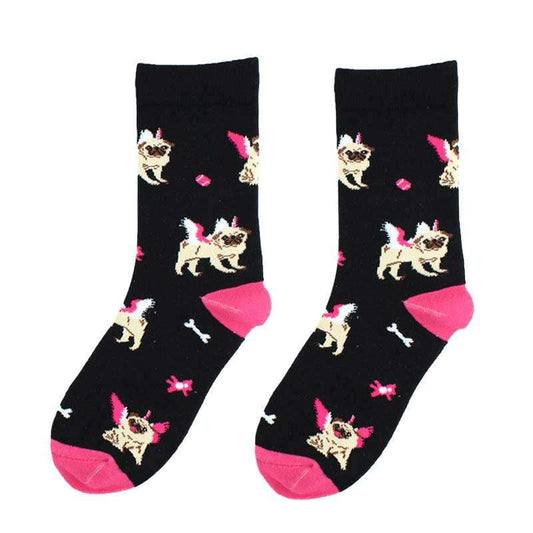 Cozy Cotton Socks, Fun Animal Footwear, Kids Cartoon Socks - available at Sparq Mart