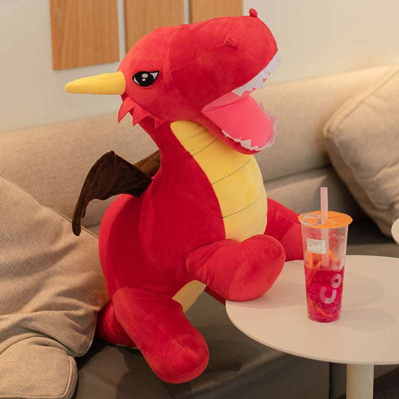 cuddly dinosaur plush, green plush dinosaur, kids dinosaur soft toy - available at Sparq Mart