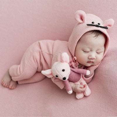 baby outfit set, infant hat clothes, newborn gift bundle - available at Sparq Mart