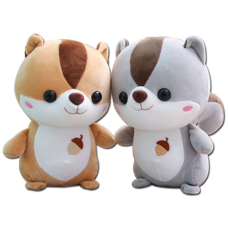 Cute squirrel stuffed animal, Grey squirrel toy, Squirrel plush toy - available at Sparq Mart
