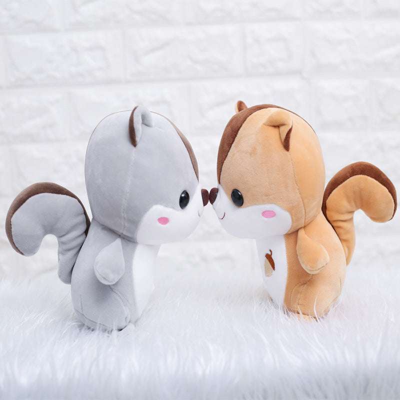 Cute squirrel stuffed animal, Grey squirrel toy, Squirrel plush toy - available at Sparq Mart
