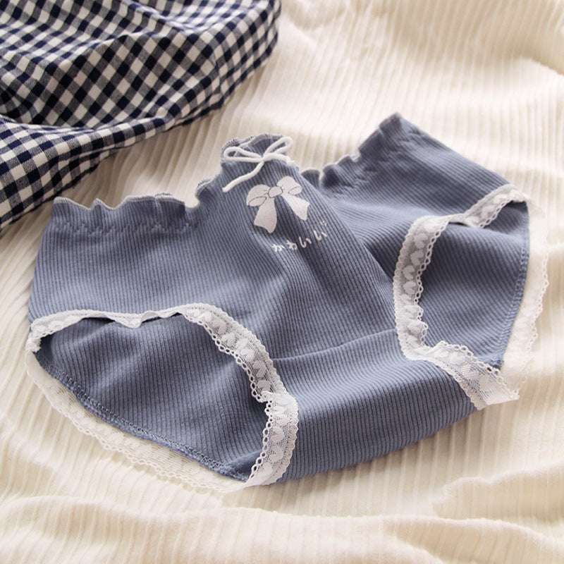 Girls Cotton Briefs, Mid-waist Cotton Panties, Wholesale Women Panties - available at Sparq Mart