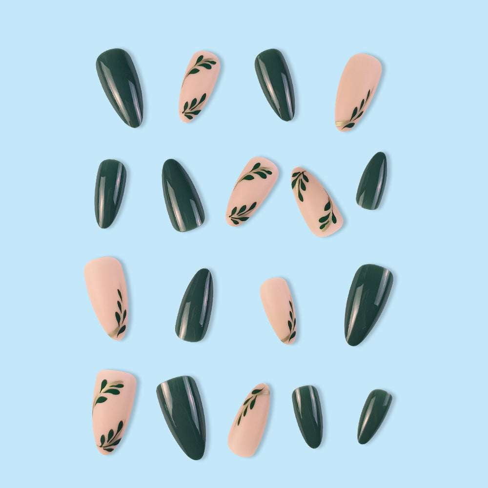 Affordable, Green Leaf, Nail Patch - available at Sparq Mart