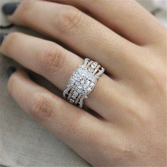 Affordable luxury wedding ring, affordable rose gold ring, rose gold wedding ring - available at Sparq Mart