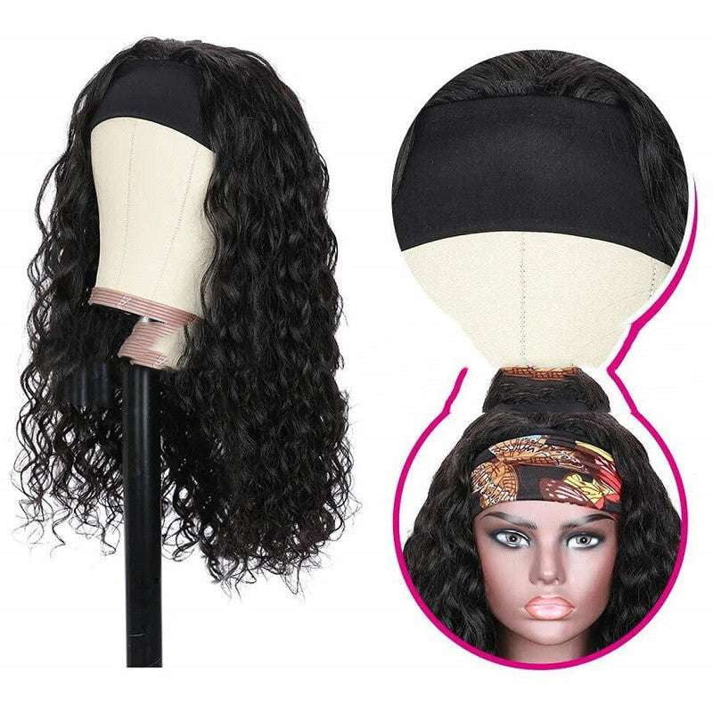 African Small Roll, Fluffy Explosive Head, Headscarf Wig Female - available at Sparq Mart