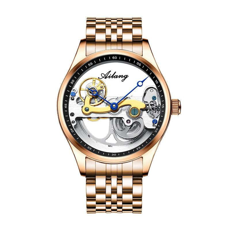 automatic mechanical watch, elegant wristwatch style, luxury timepiece collection - available at Sparq Mart