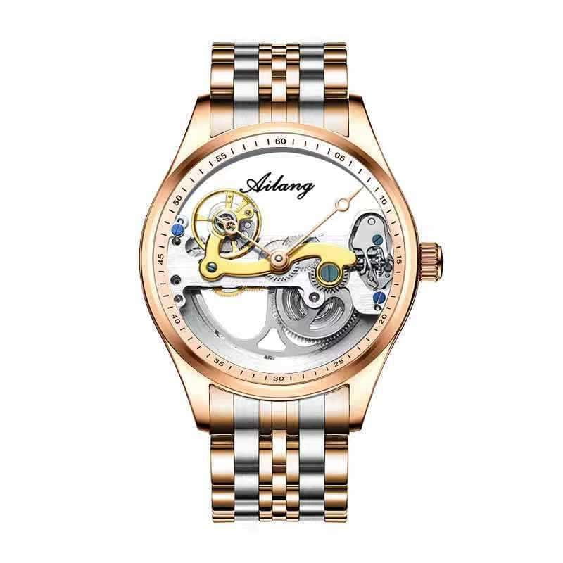 automatic mechanical watch, elegant wristwatch style, luxury timepiece collection - available at Sparq Mart