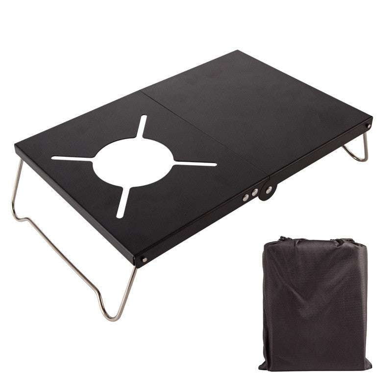 Aluminum Stove Stand, Camping Stove Table, Portable Stove Bracket - available at Sparq Mart