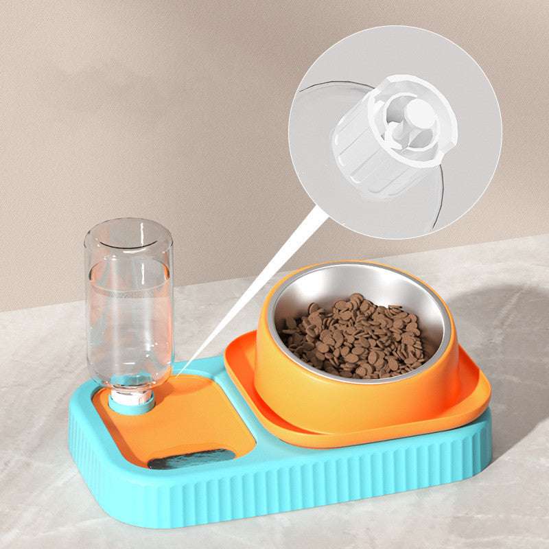 Anti Overturning Water Bowl, Automatic Water Bowl, Cat and Dog Food Bowl - available at Sparq Mart