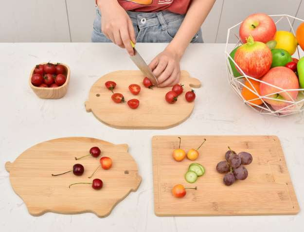 Antibacterial Cutting Surface, Durable Bamboo Chopping, Eco-Friendly Cutting Board - available at Sparq Mart