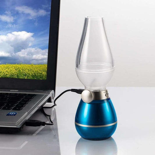 adjustable brightness lamp, blowing control light, USB rechargeable lamp - available at Sparq Mart