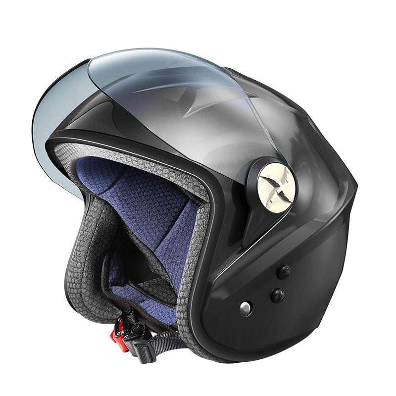 Bluetooth Half Helmet, Electric Motorcycle Helmet, Four Season Helmet - available at Sparq Mart