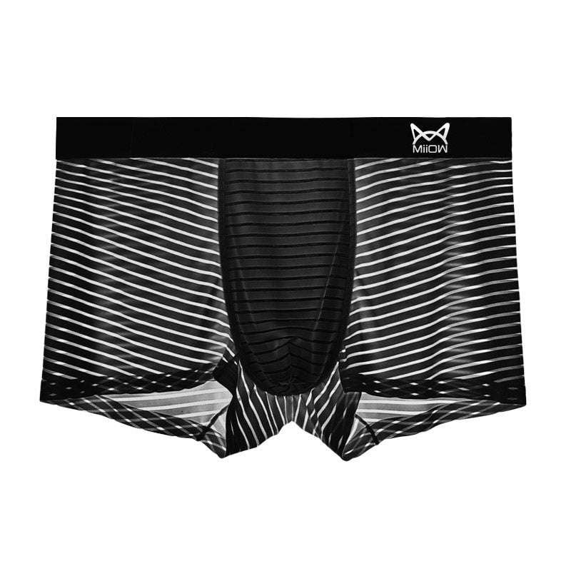 Comfort Fit Boxers, Ice Silk Underwear, Luxury Men's Underwear - available at Sparq Mart