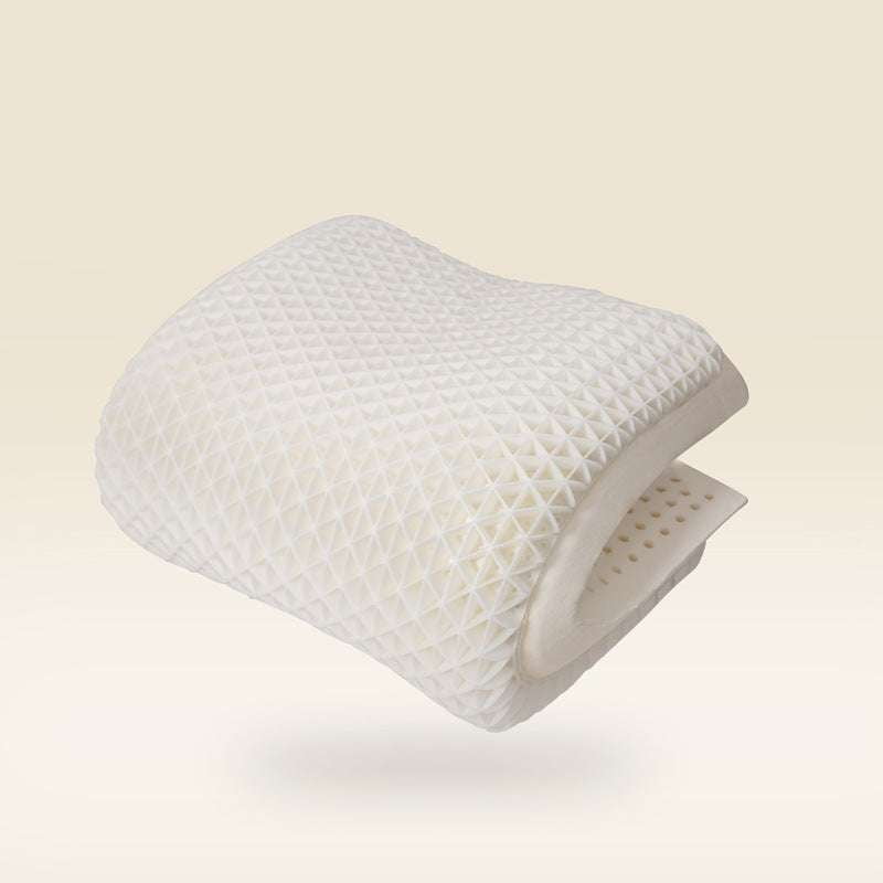 breathable silicone pillow, ergonomic neck support, washable travel pillow - available at Sparq Mart