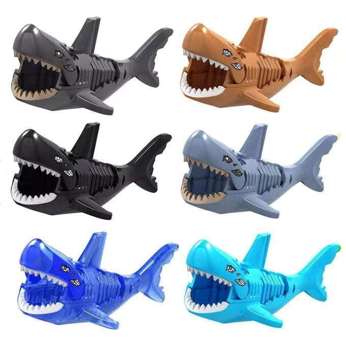 Deep Sea Assembly, Megalodon Shark Puzzle, Pirate Shark Toy - available at Sparq Mart