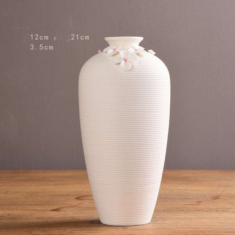 Hydroponic Vase Decor, Living Room Ceramic Vase, Modern Floral Vase Elegant - available at Sparq Mart