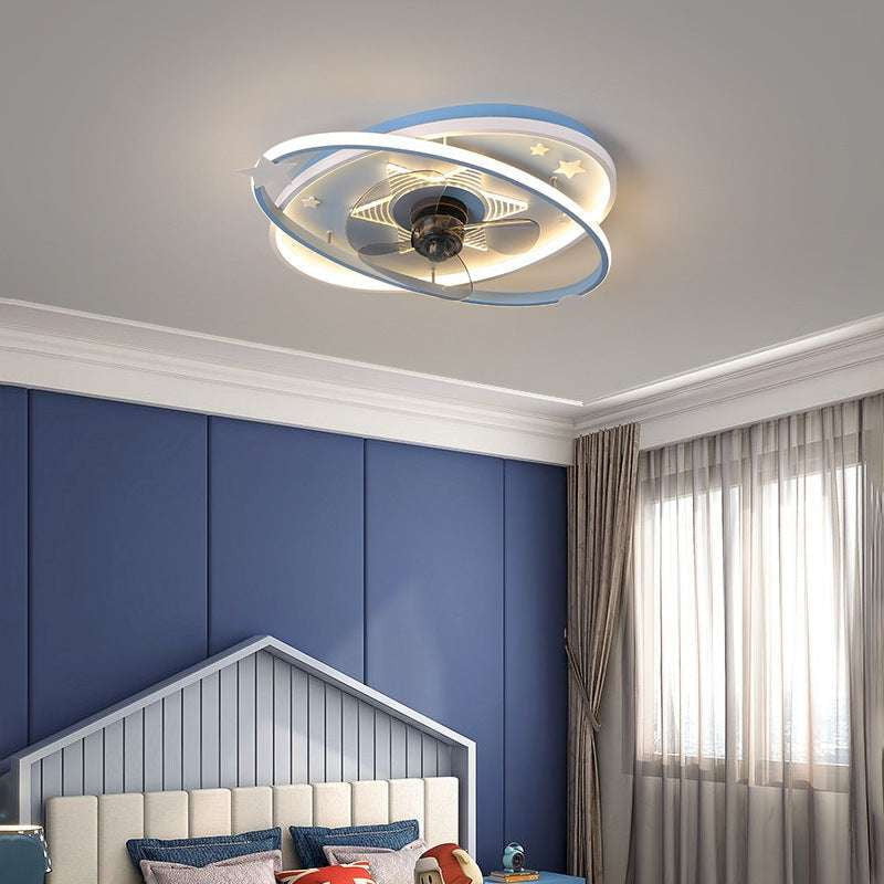Iron Light Fixture, Kids Bedroom Chandelier, Remote Control Lamp - available at Sparq Mart