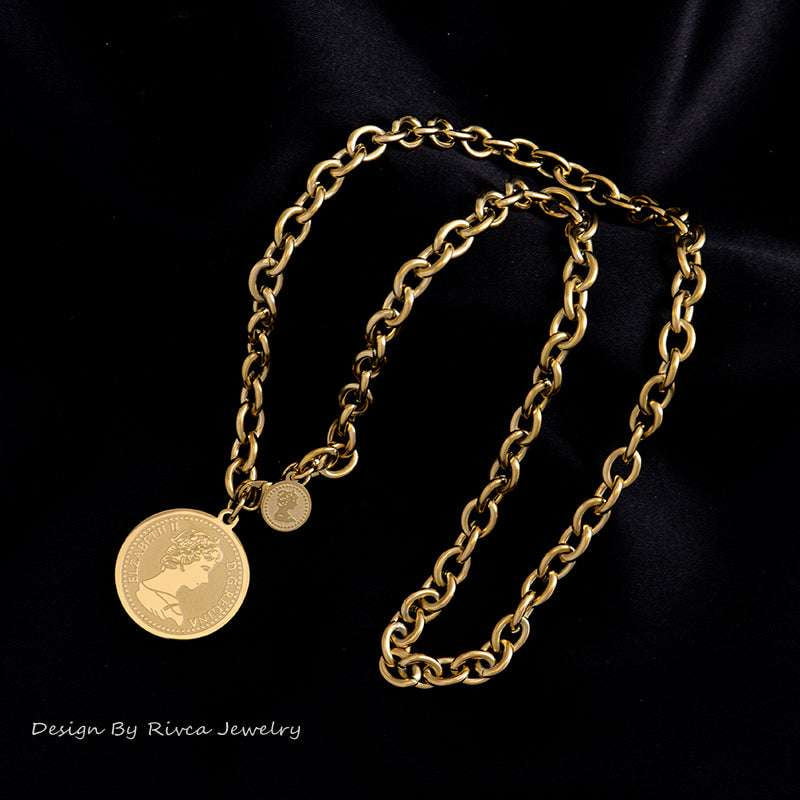 Silver Sweater Chain Gold Necklace Accessory Trendy Sweater Chain - available at Sparq Mart