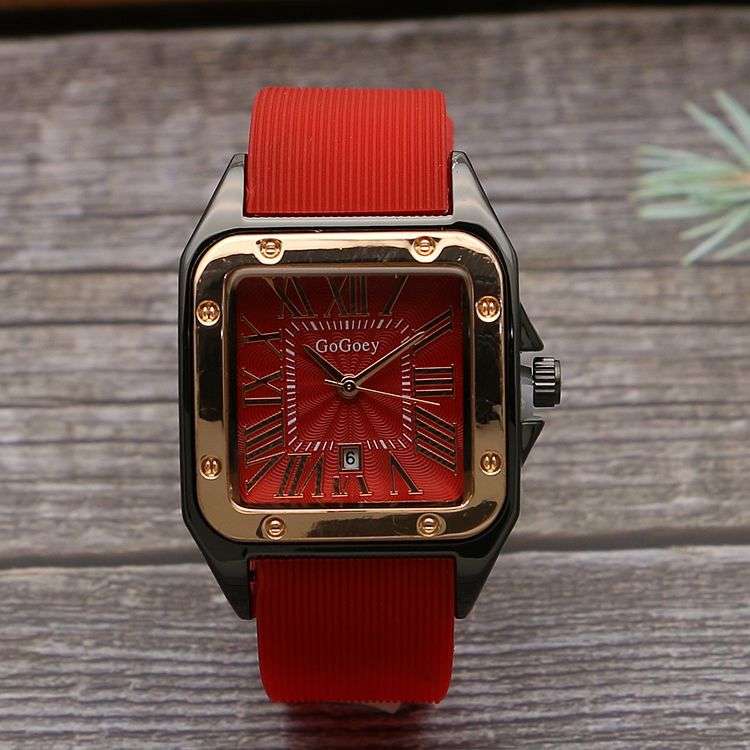 Classic Belt Watch, Men's Roman Watch, Square Tape Watch - available at Sparq Mart