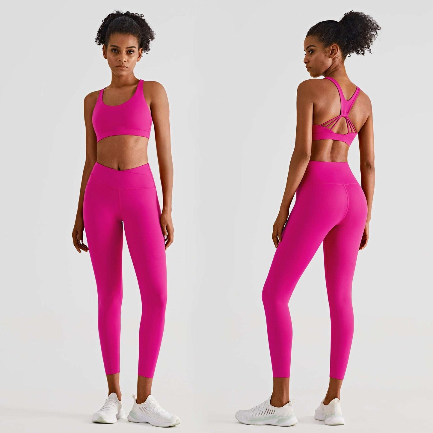 Breathable Workout Apparel, Fashionable Yoga Set, Supportive Sports Set - available at Sparq Mart