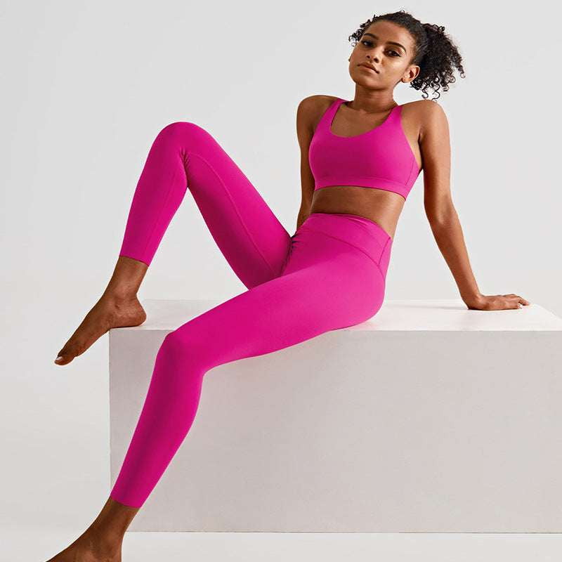 Breathable Workout Apparel, Fashionable Yoga Set, Supportive Sports Set - available at Sparq Mart