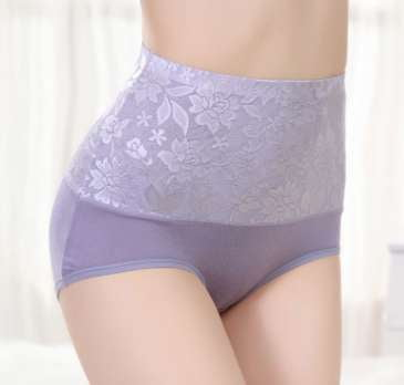 Elegant Lingerie Essentials, High Waist Briefs, Lace Panty Comfort - available at Sparq Mart
