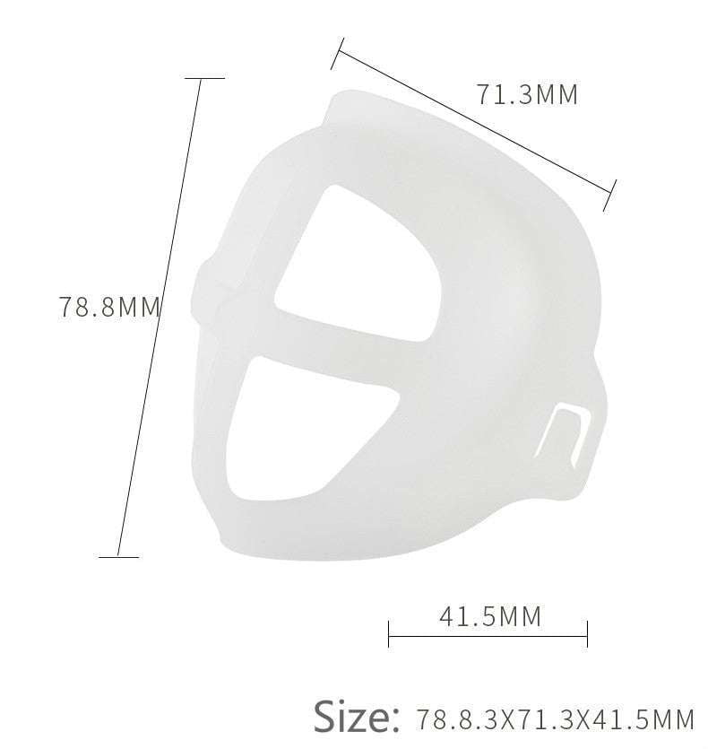 Breathable Mask Bracket, Comfort Mask Insert, Protective Mask Spacer - available at Sparq Mart