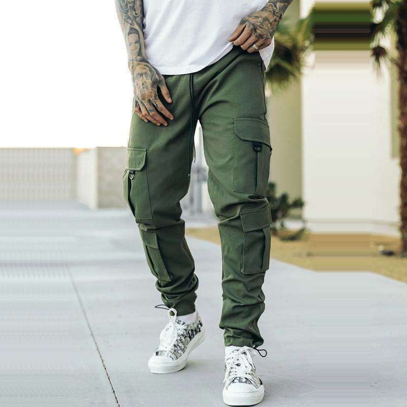 casual army trousers, comfy oversized pants, woven trousers fashion - available at Sparq Mart