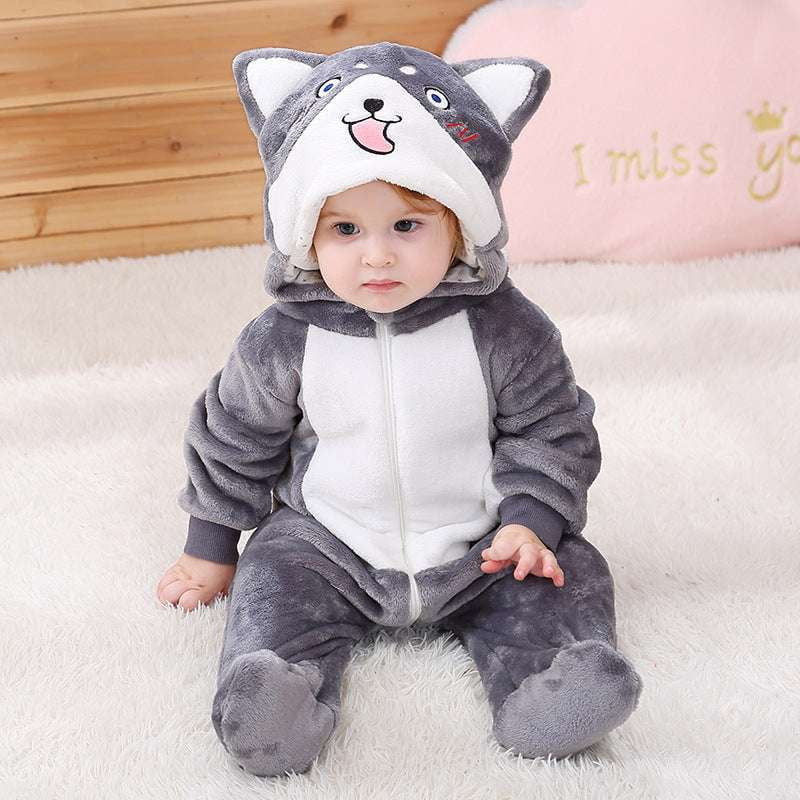 baby romper suits, cute animal onesies, infant jumpsuit outfit - available at Sparq Mart