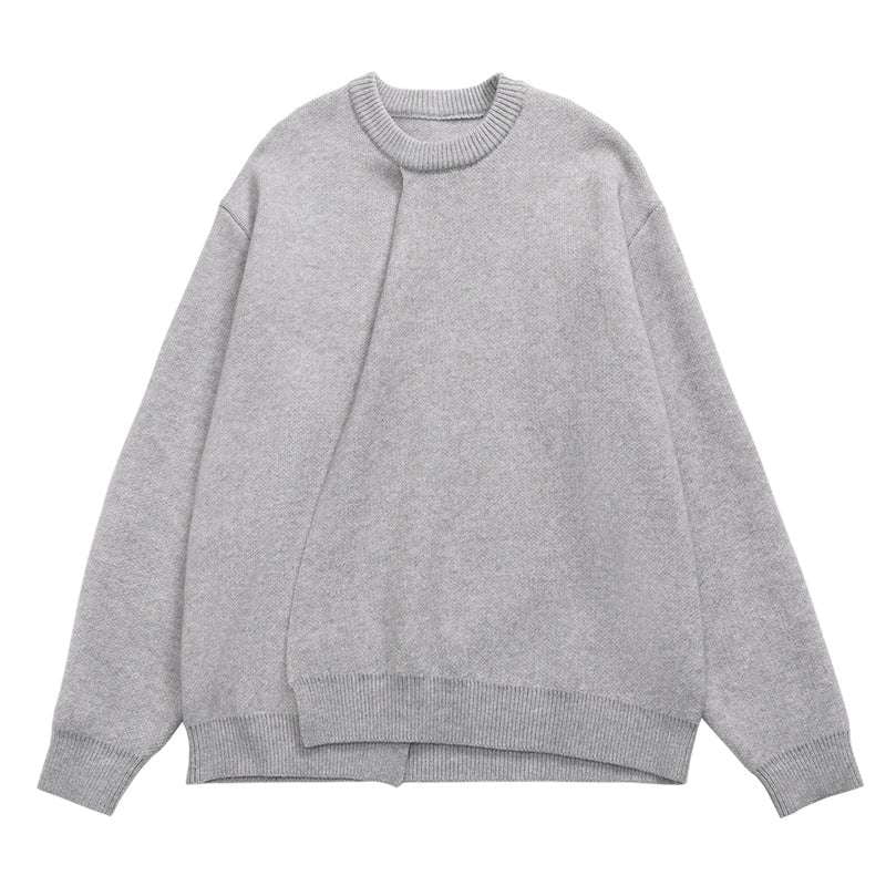 Casual Long Sleeve, Crew Neck Sweater, Stylish Pullover Sweater - available at Sparq Mart