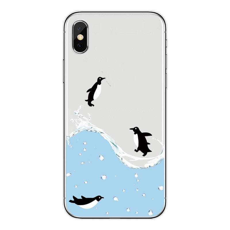 Cartoon Phone Cases, Transparent iPhone Covers, Unique Phone Accessories - available at Sparq Mart