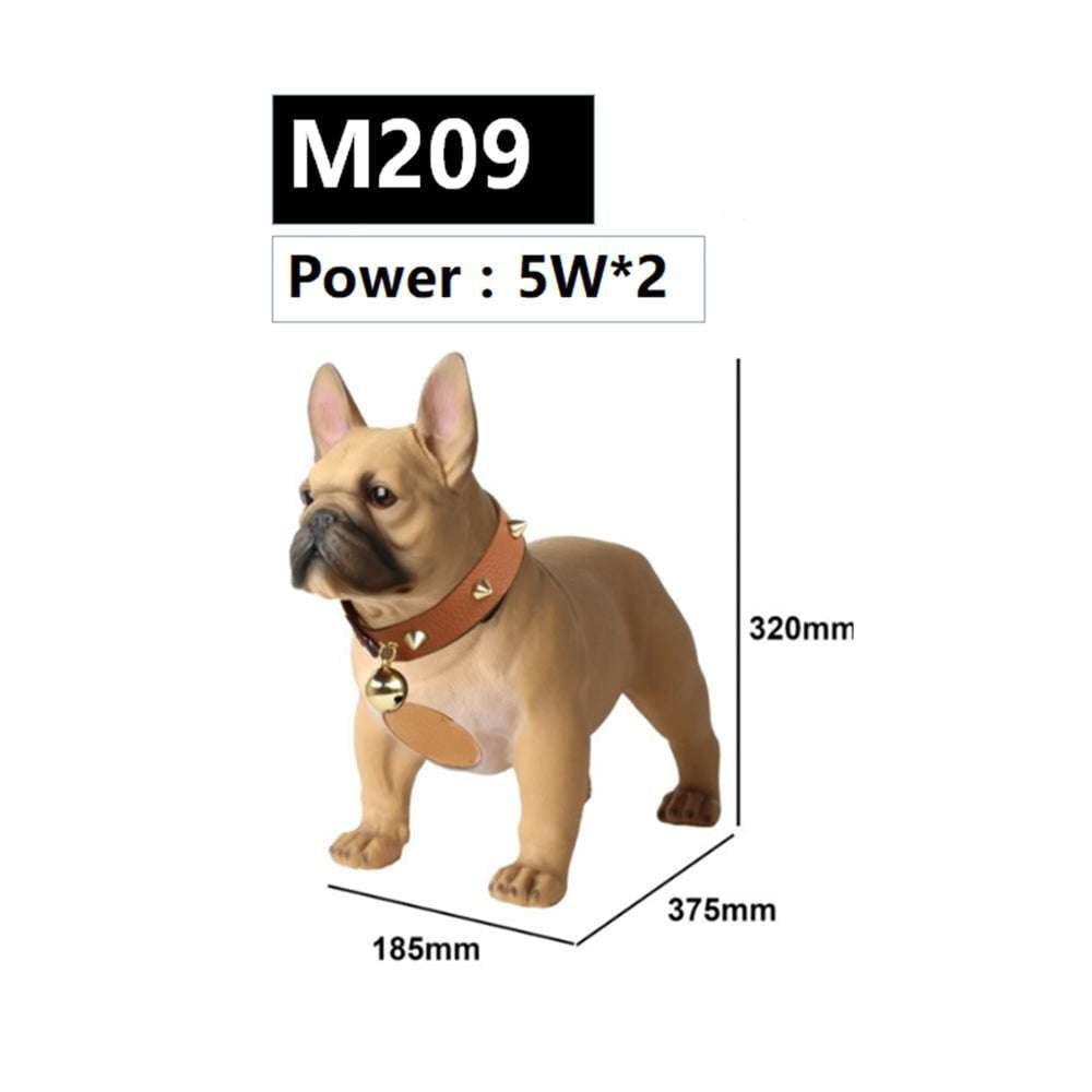 cartoon Bluetooth audio, desktop FM radio, dog-shaped speaker - available at Sparq Mart