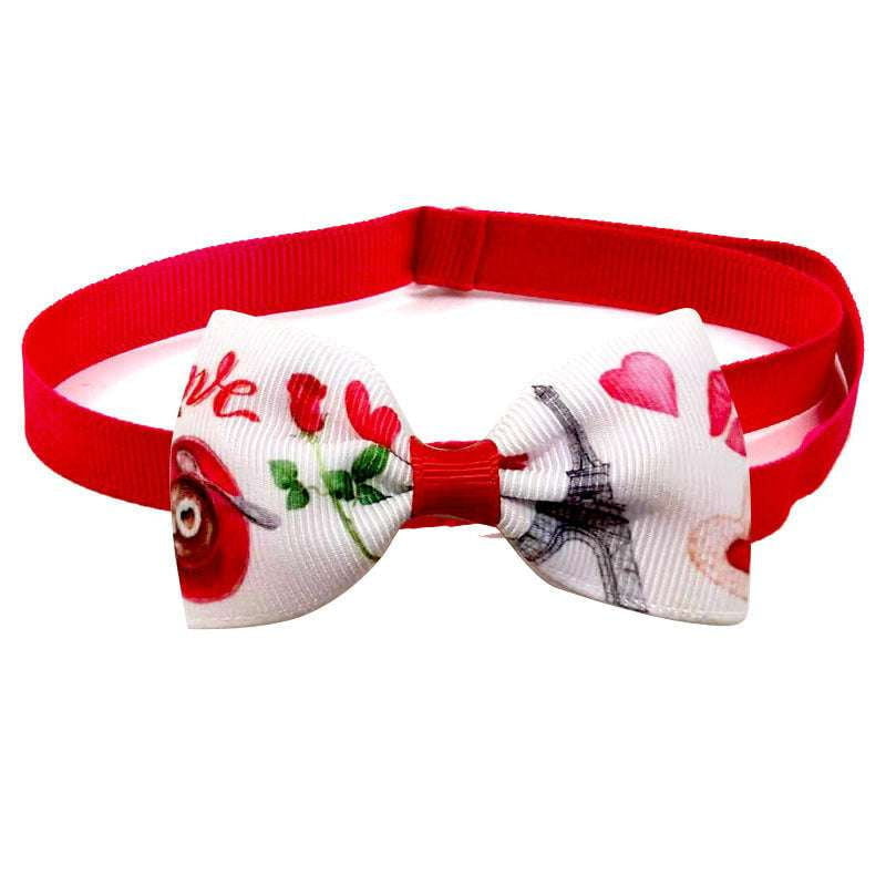 Cat Bow Tie, Cupid Cat Bowtie, Festive Feline Accessory - available at Sparq Mart