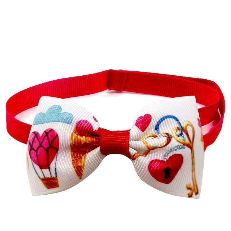 Cat Bow Tie, Cupid Cat Bowtie, Festive Feline Accessory - available at Sparq Mart