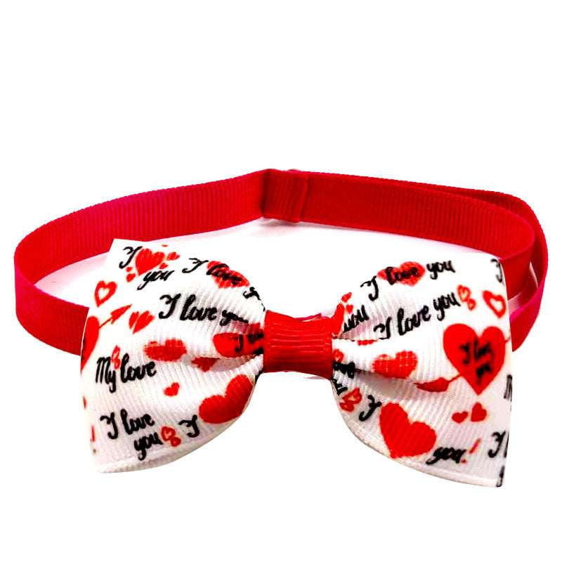 Cat Bow Tie, Cupid Cat Bowtie, Festive Feline Accessory - available at Sparq Mart