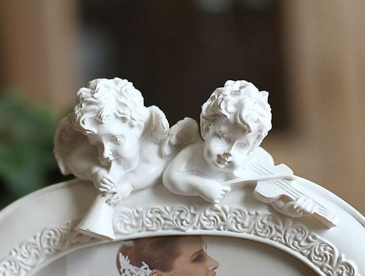 Angelic Picture Holder, Cupid Decor Gift, Cute Cupid Frame - available at Sparq Mart