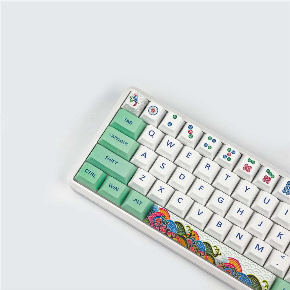 Cherry Profile Keycaps, Mahjong Keycap Set, Unique Keyboard Keycaps - available at Sparq Mart