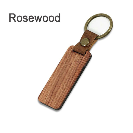 Custom Wooden Keychain, Engraved Wood Keepsake, Personalized Wood Accessory - available at Sparq Mart