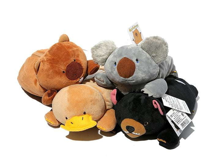 cute toy bags, Plush toy bags, small pencil bag - available at Sparq Mart