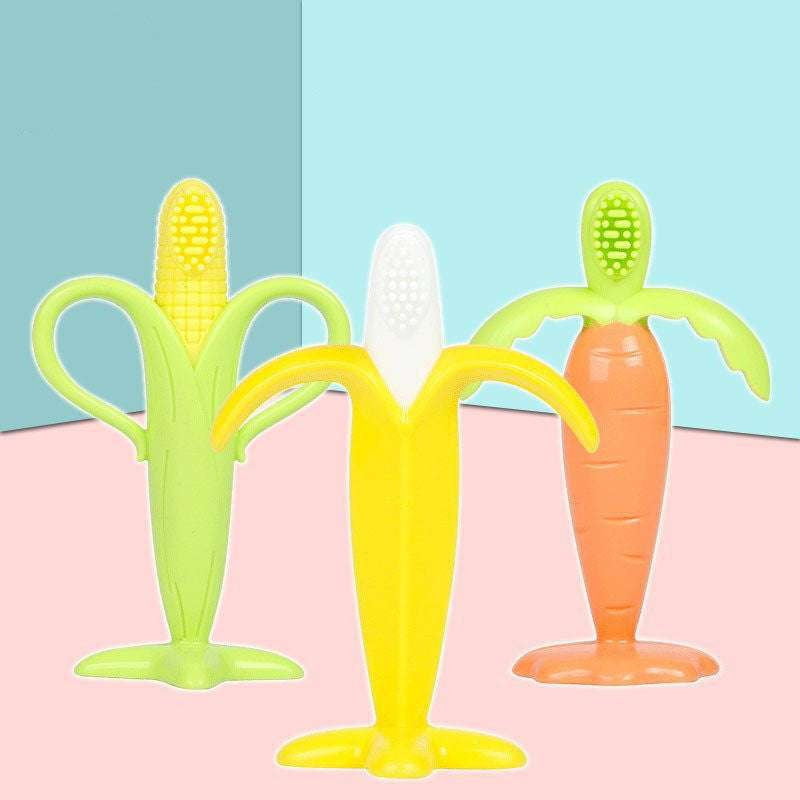 Banana Boil Toy, Corn Bite Toy, Radish Chew Stick - available at Sparq Mart