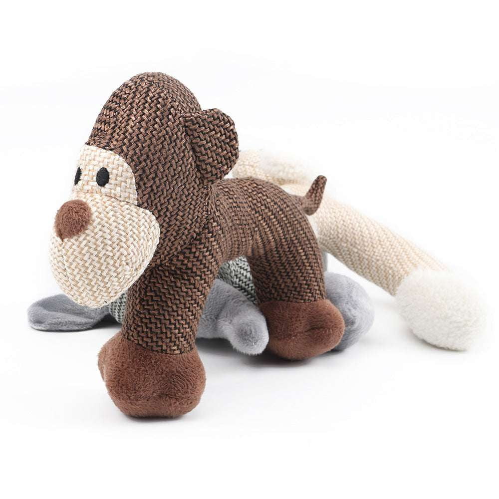 Durable Dog Plush, Safe Elephant Toy, Tear Resistant Toy - available at Sparq Mart