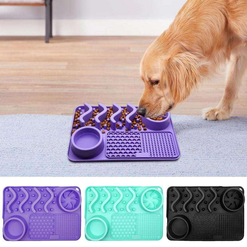 basin mat pet, durable dinner pad, slow feeder bowl - available at Sparq Mart