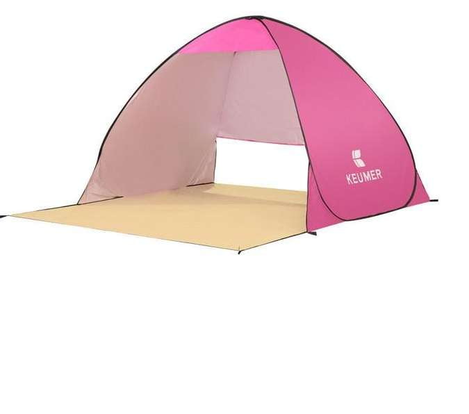 Automatic Pop-up Tent, Beach Sun Shelter, UV Protected Camping - available at Sparq Mart