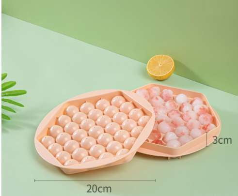 durable ice tray, freezer tray lid, rounded ice molds - available at Sparq Mart