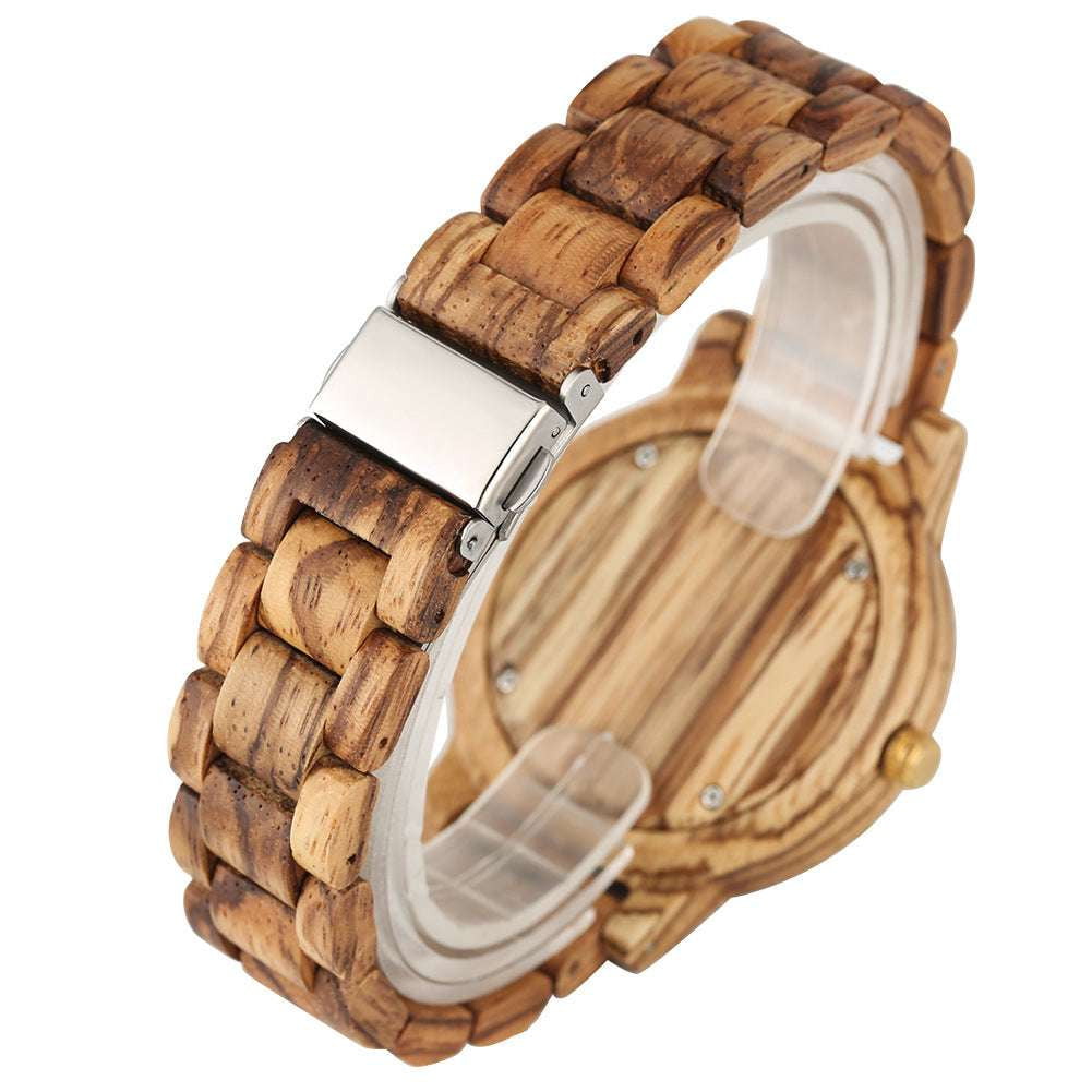 Eco Friendly Timepiece, Natural Wood Watch, Women's Wooden Watch - available at Sparq Mart