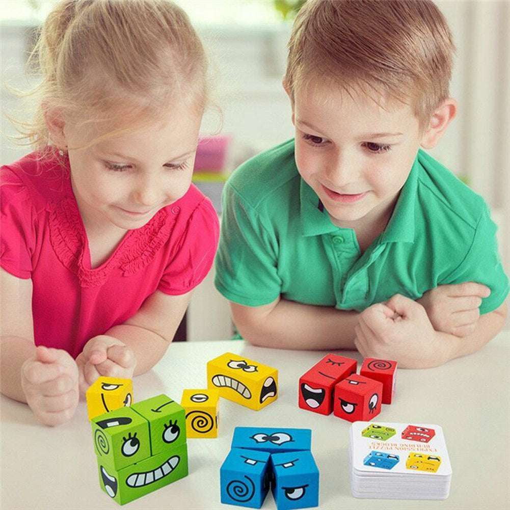 educational puzzle games, kids learning blocks, Montessori wooden toys - available at Sparq Mart